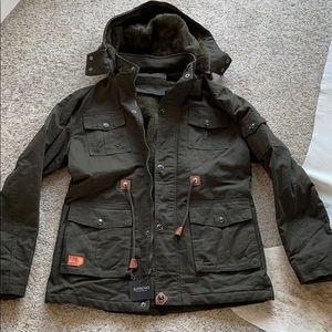 Men’s Dark Green Pilot’s Jacket NWT size M